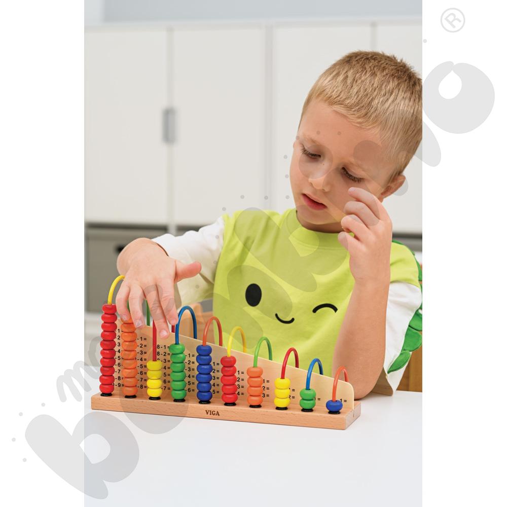 Liczydło drewniane dwustronne