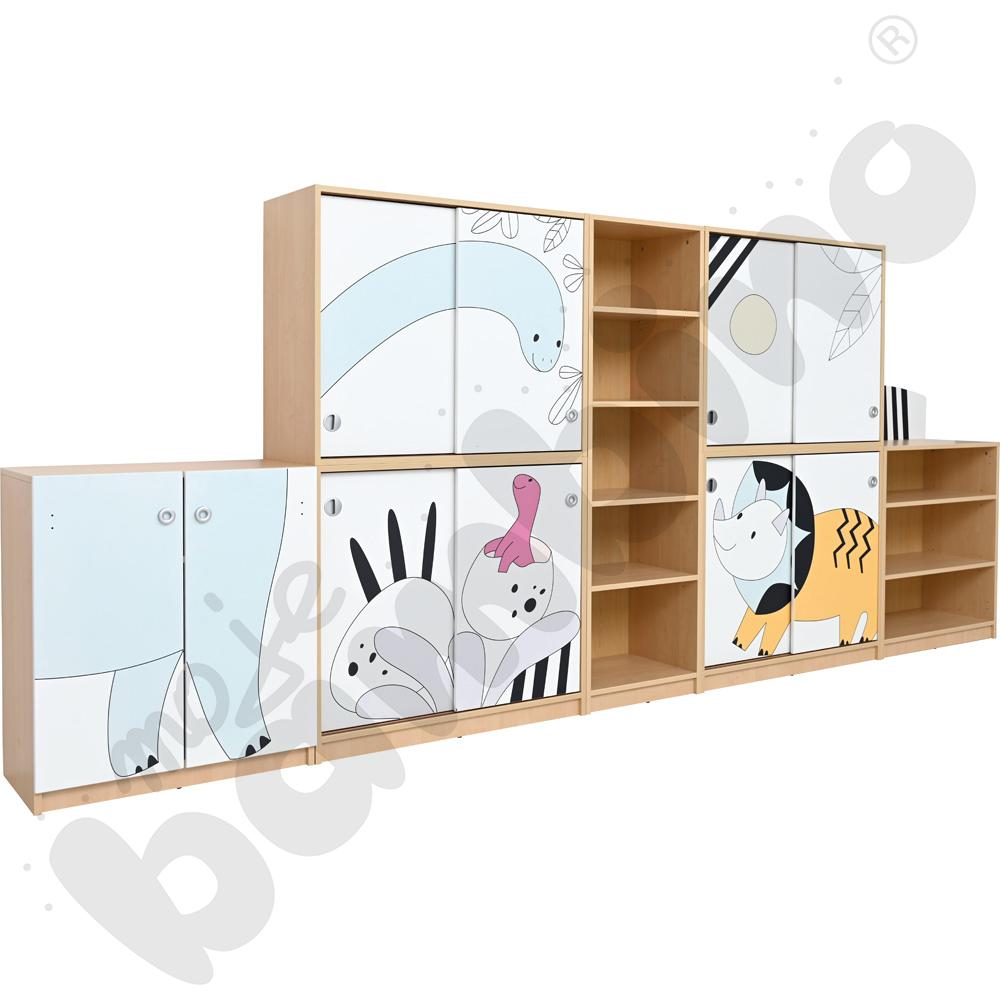 Zestaw meblowy Dinozaury