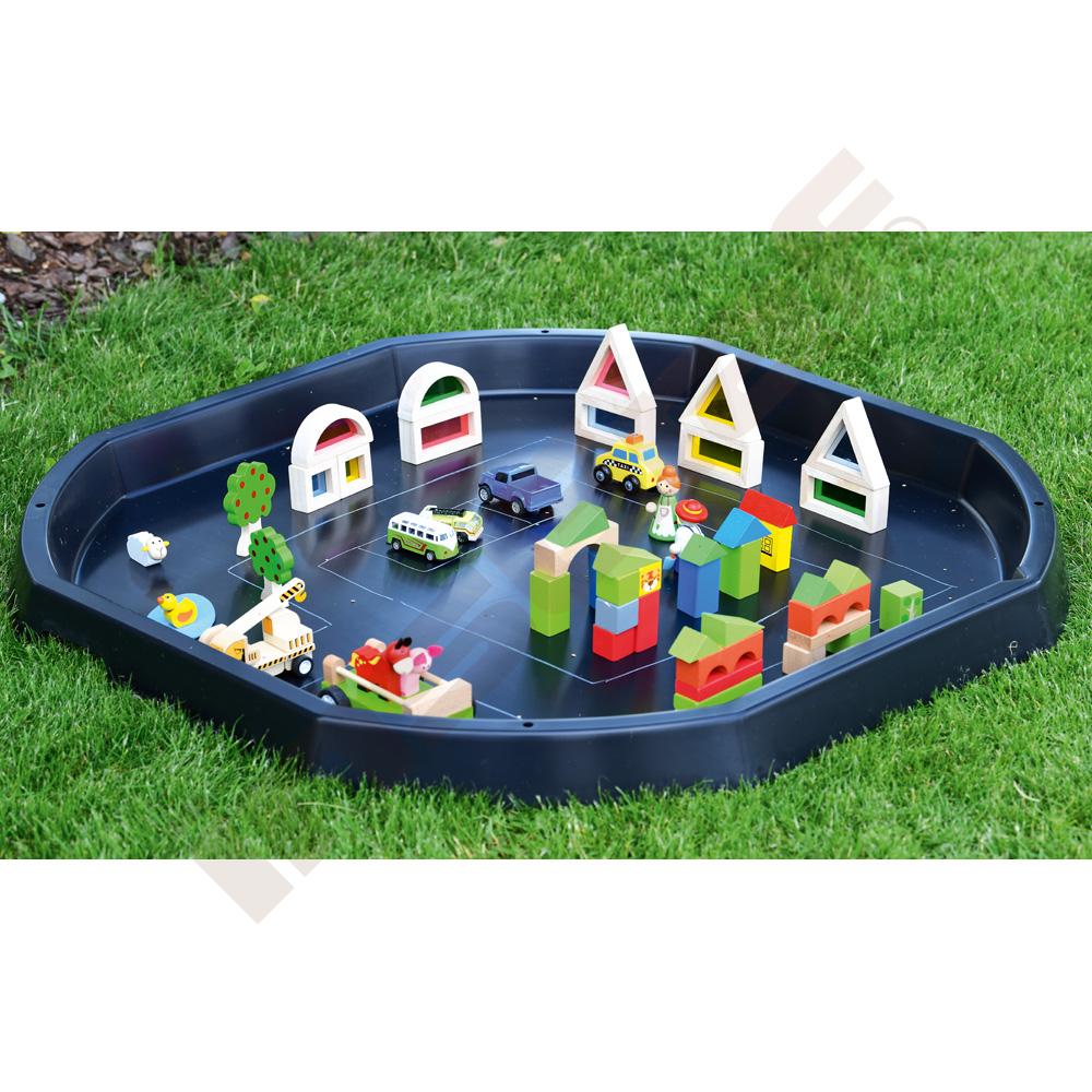 Zásobník do centra aktivit – play tray – černý