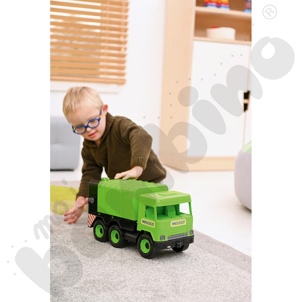 Middle Truck - śmieciarka Kacpra - zielona