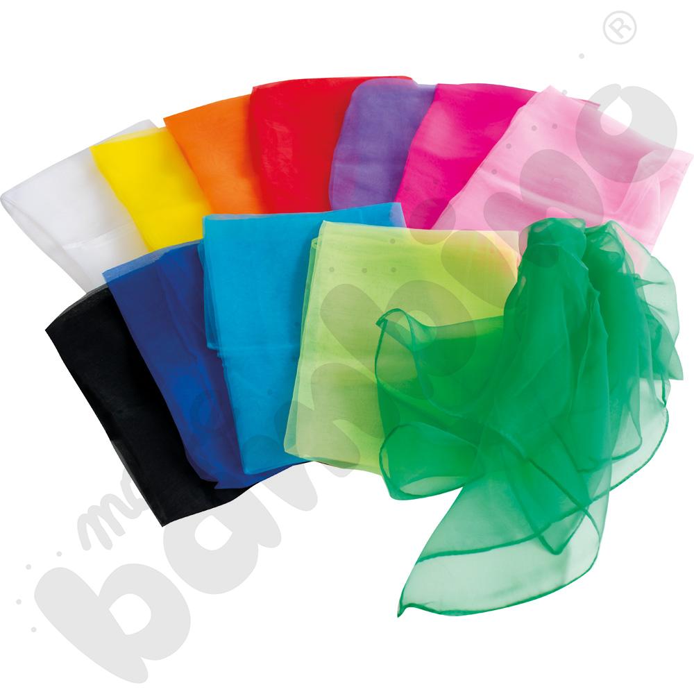 Chusty z organzy, 12 kol.