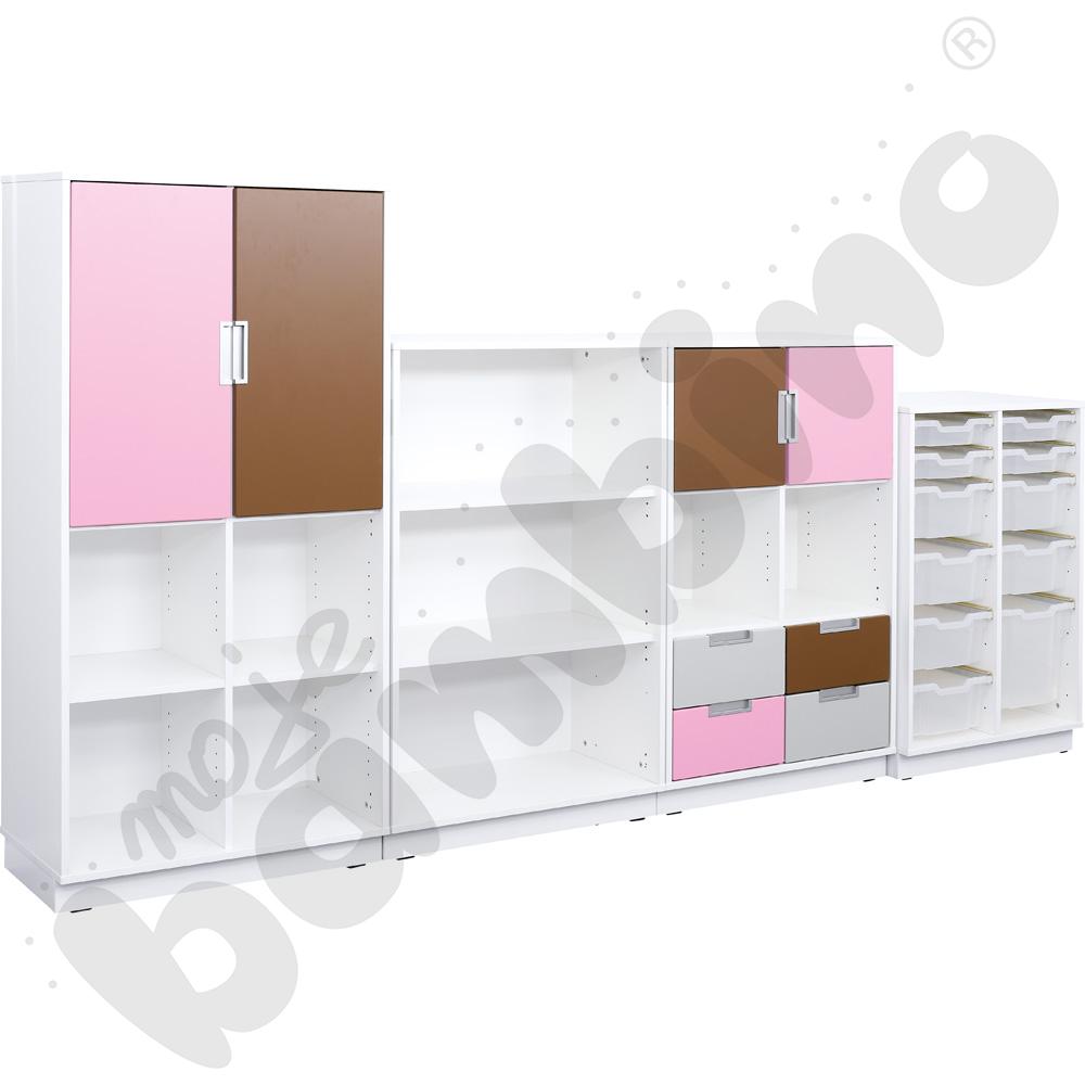 Quadro - zestaw 91, 90 st., biała skrzynia