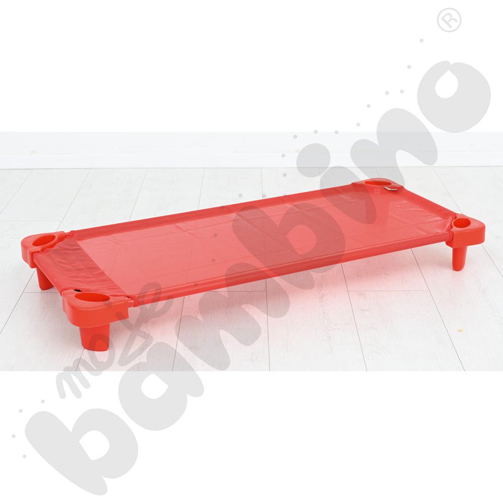 Łóżeczko przedszkolne czerwone