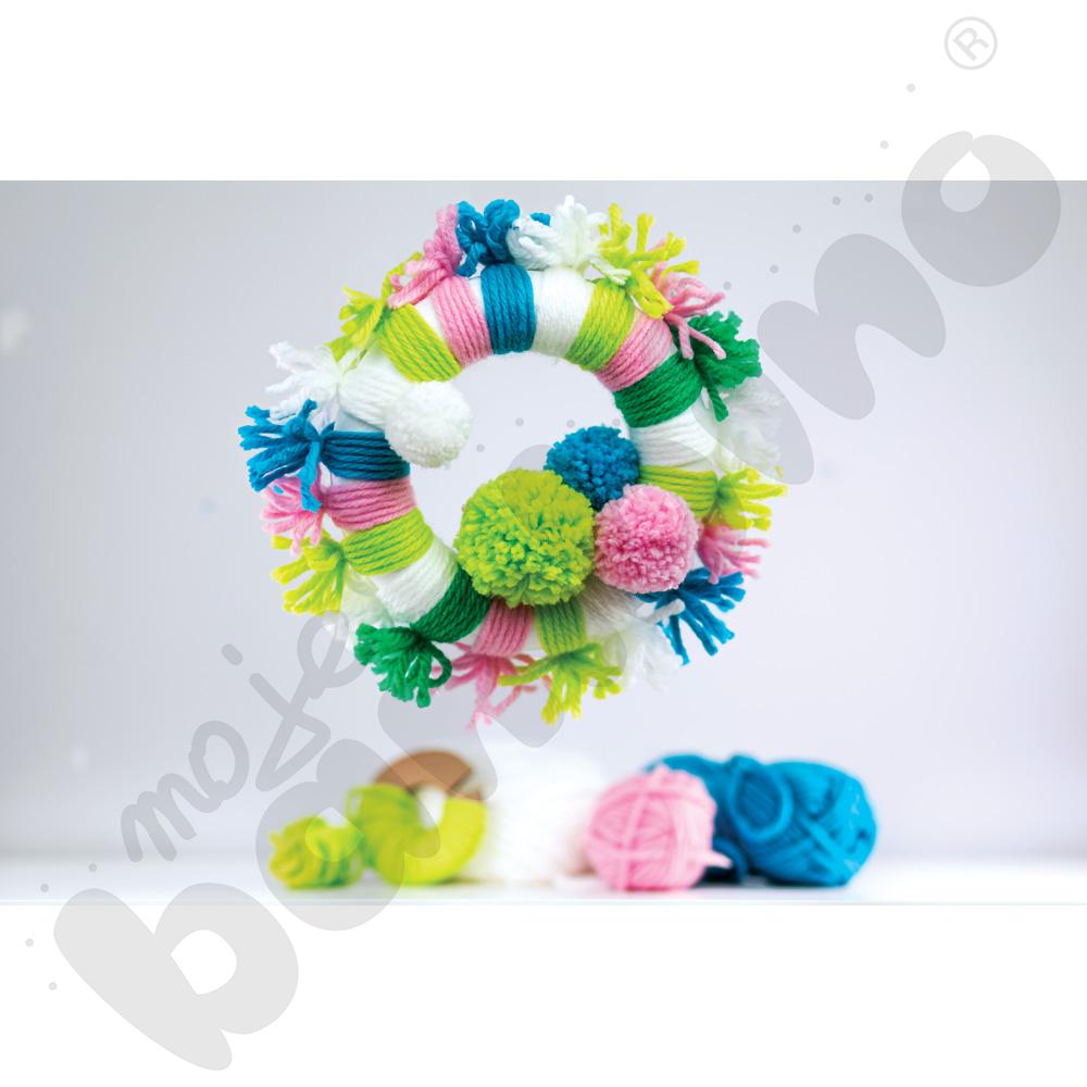 Obręcze styropianowe, śr. 20 cm,  9 szt.