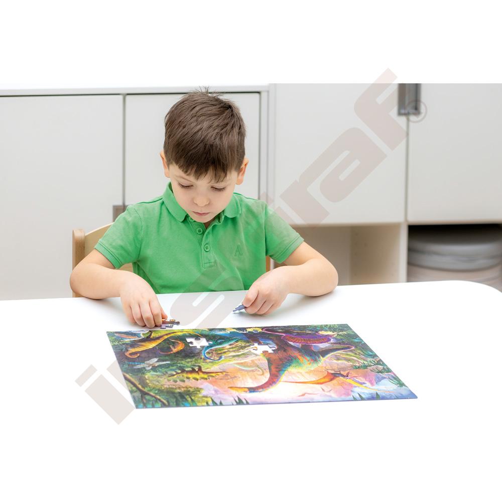Puzzle Svět dinosaurů 100 dílků