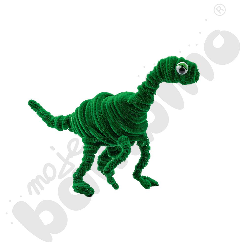 Dinozaur z drucików kreaktywnych 