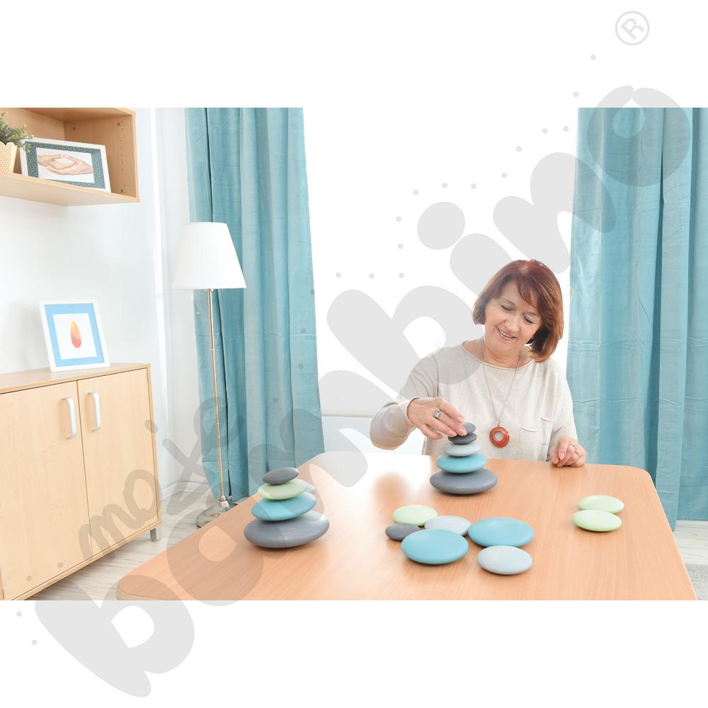 Kamienie do ćw. manualnych - pastelowe