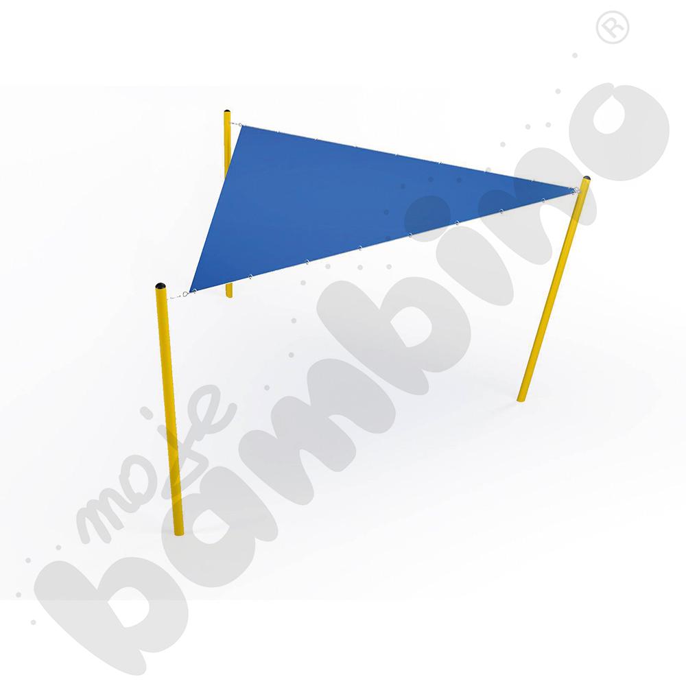 Zadaszenie do piaskownicy trójkątne