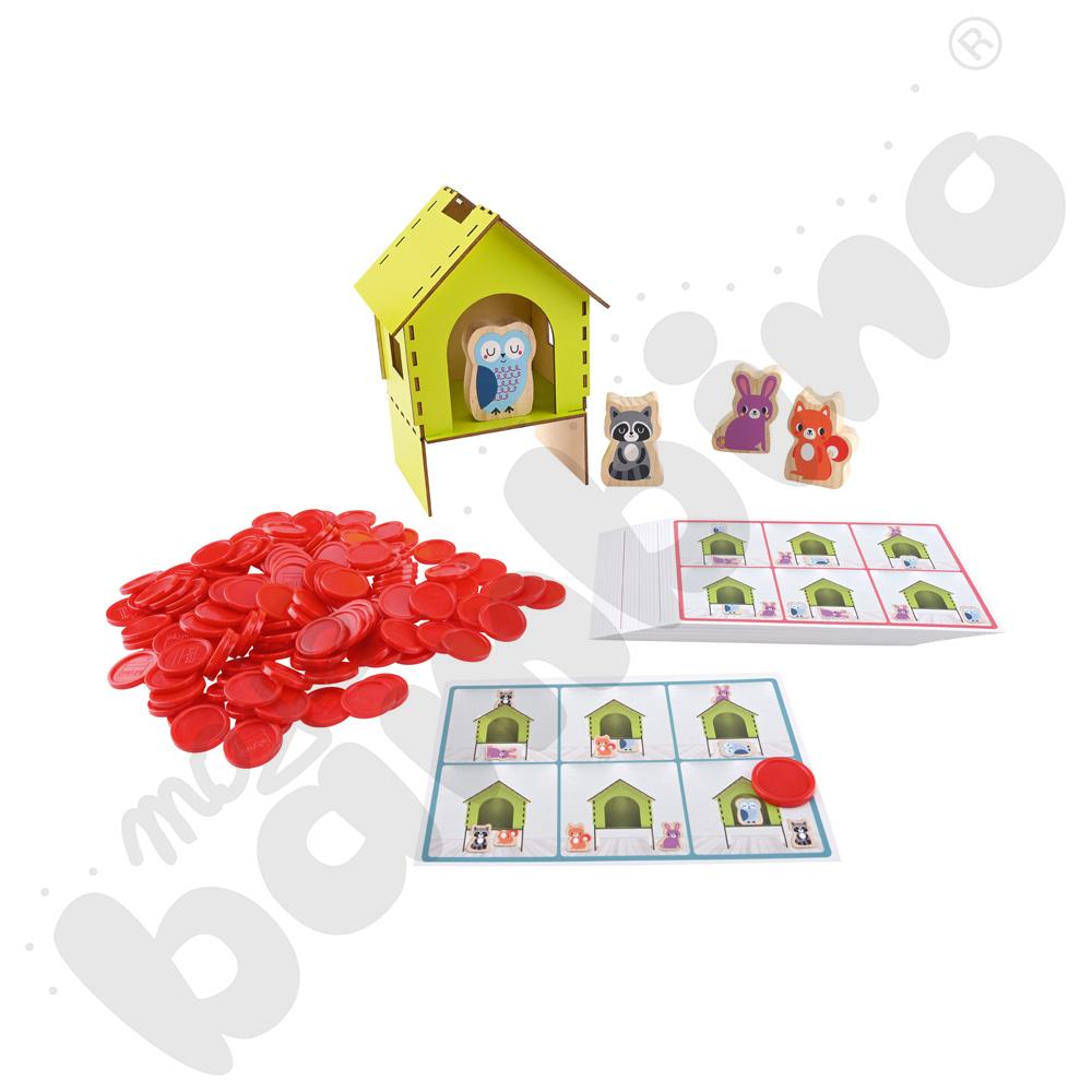 Gdzie jest zwierzątko - poznajemy przyimki