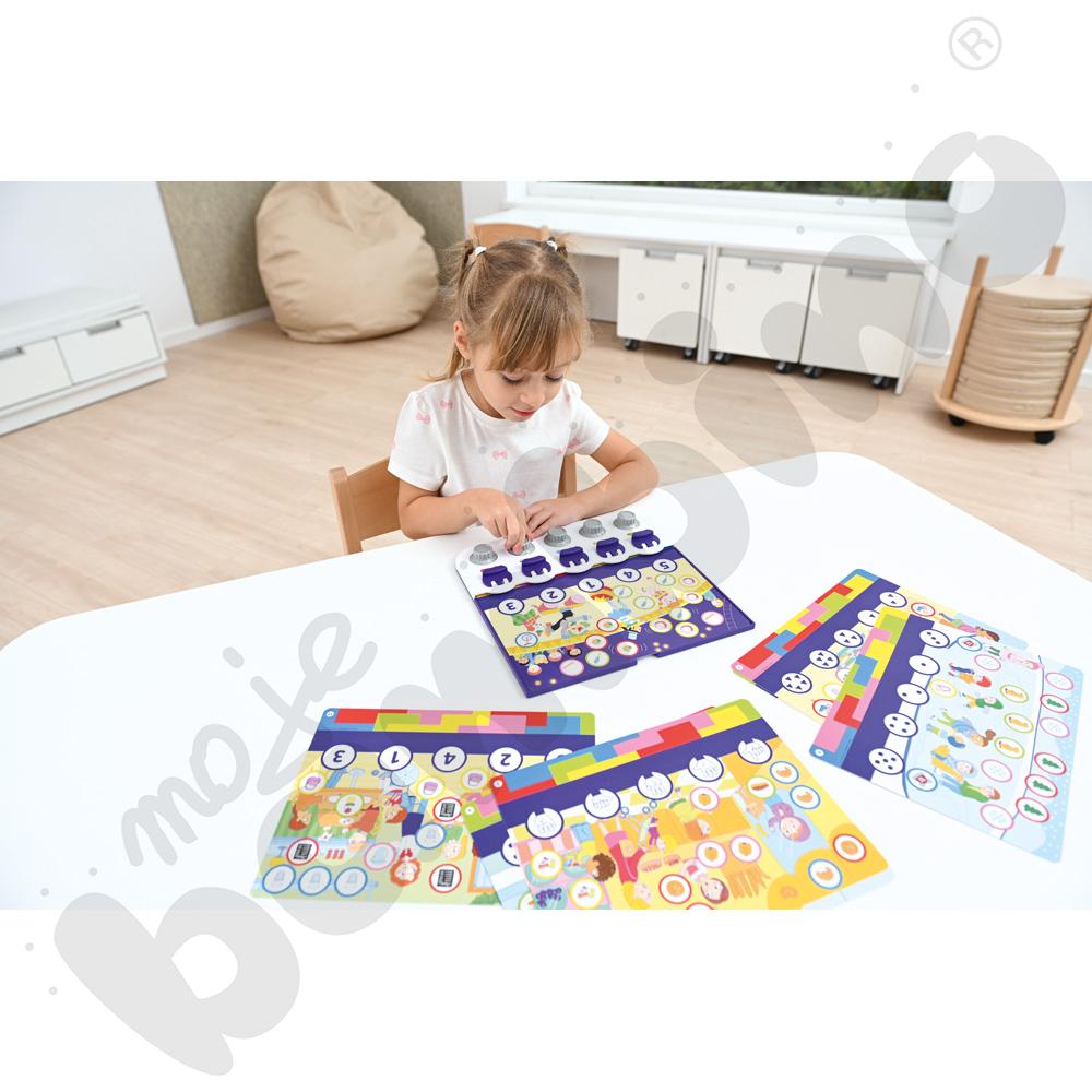 Colorcode - karty zadań - ilości od 1 do 5 