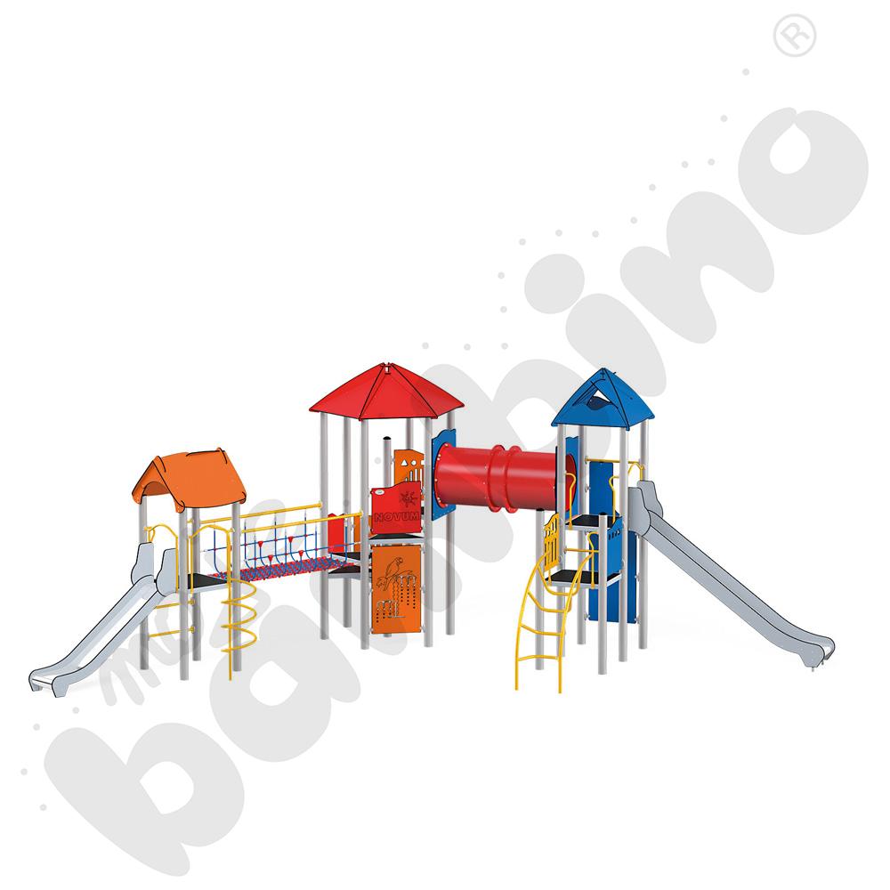 Orbis - baszta 14, metalowe słupy