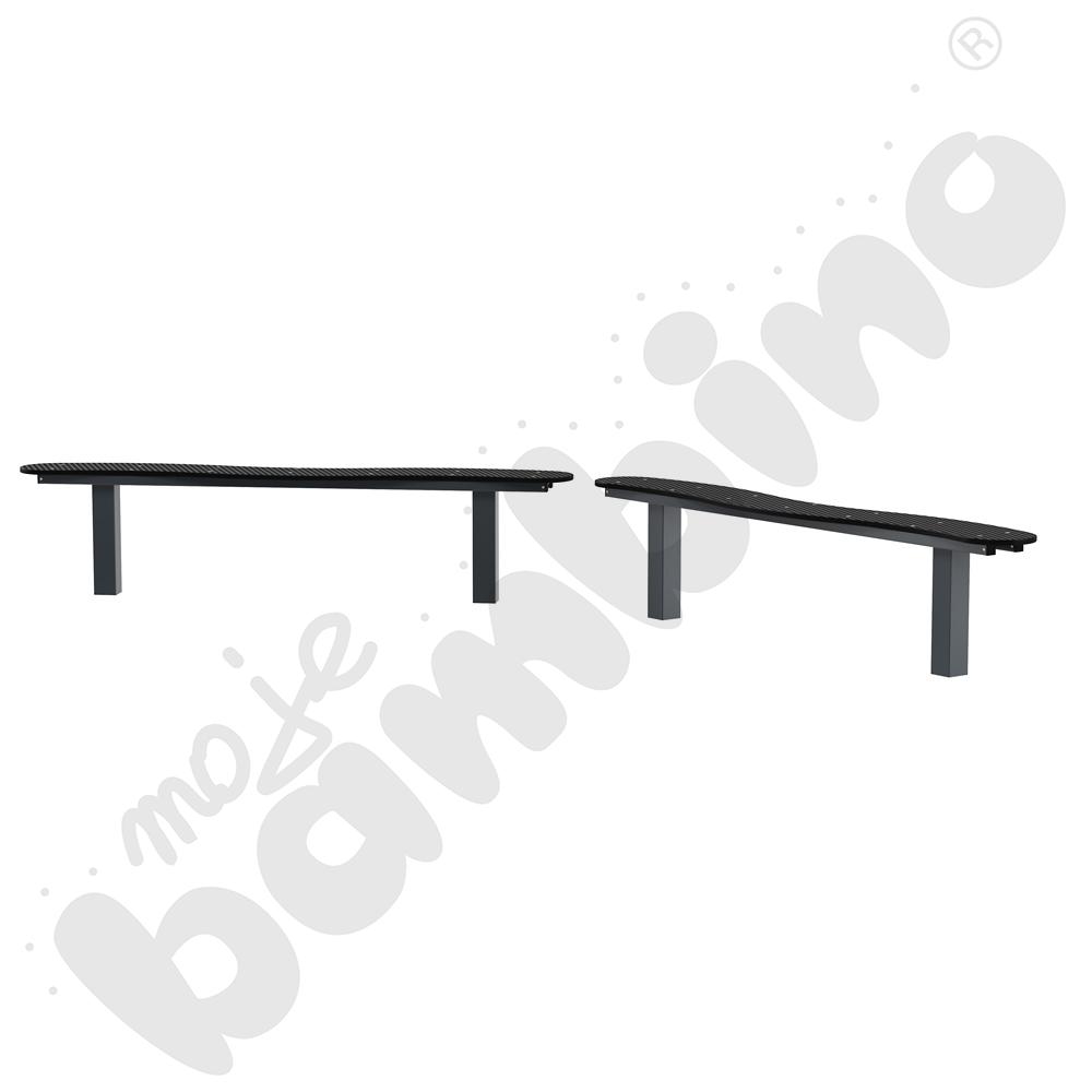 NinjaWorkout - równoważnia fala z HDPE