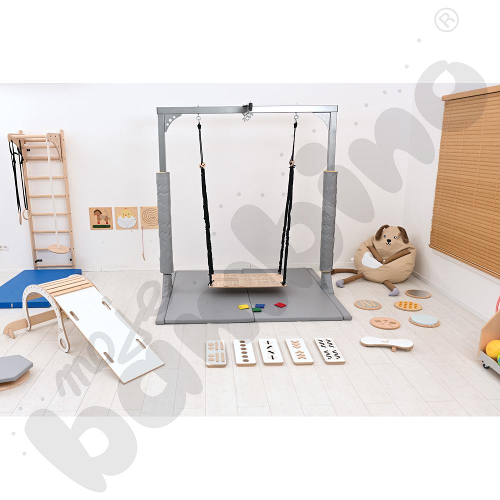 Drewniany bujak Good Wood - biały - MED