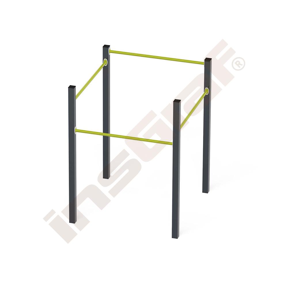 Street workout hrazdy Lime