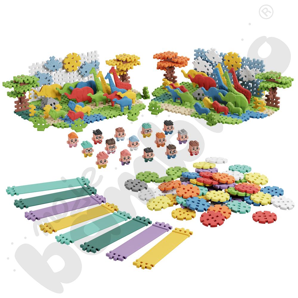 Mini Waffle Big Mix Animals, 303 elem. 