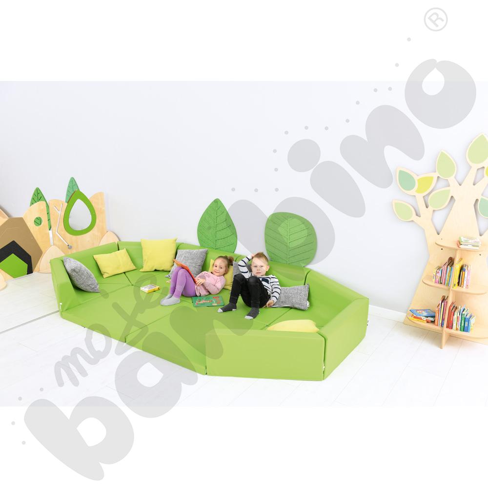 Kanapka piankowa trójkątna zielona - MED