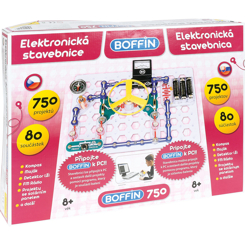 Elektronická stavebnica 750