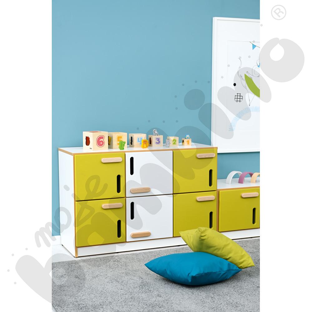 Niska szafka NEA z 6 przegrodami