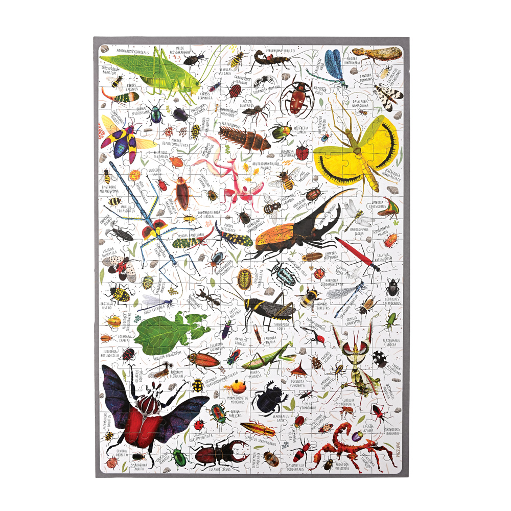 Puzzle - hmyz, 200 dielikov