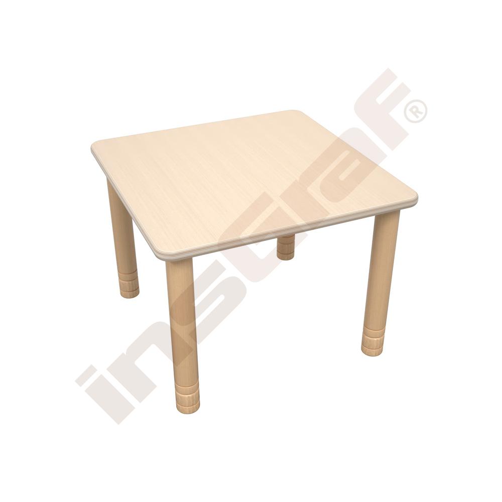 Stůl Flexi čtvercový 60 x 60 cm - HPL javor