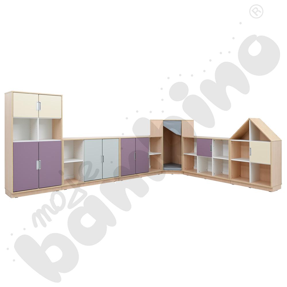 Quadro - zestaw 260, skrzynia klon jasny