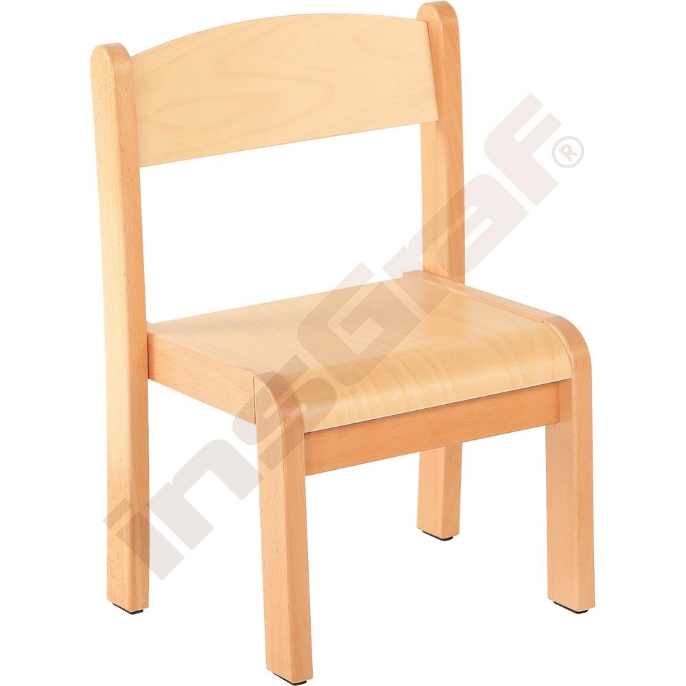 Židlička Filípek vel. 3 - výška 35 cm - ke stolům 59 cm - přírodní 