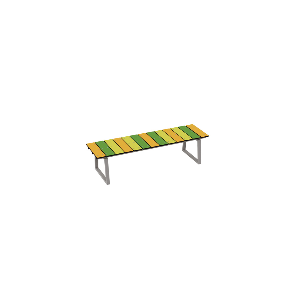 Ławka z HDPE