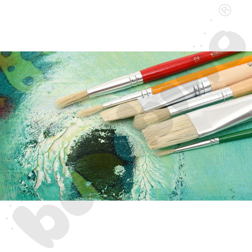 Zestaw pędzli do malowania