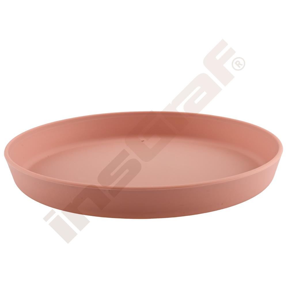 Dětský mělký talířek 18 cm, starorůžový