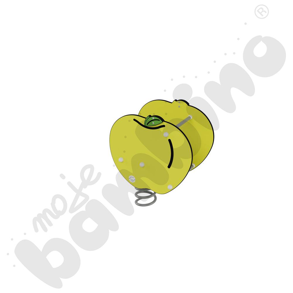 Sprężynowiec Jabłko na podstawie betonowej