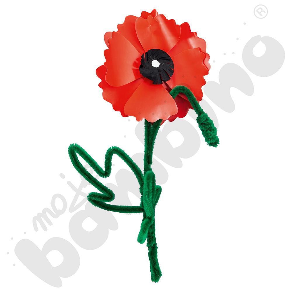 Druciki kreatywne 0,4 x 30, 100 szt. - zielone