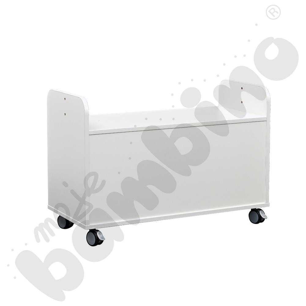 Quadro Mobilna szafka M do kącików, zamknięta, biała 