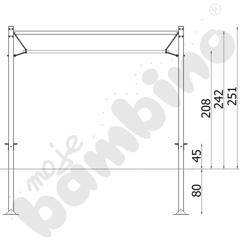 NinjaWorkout Starter - Lewitująca drabinka