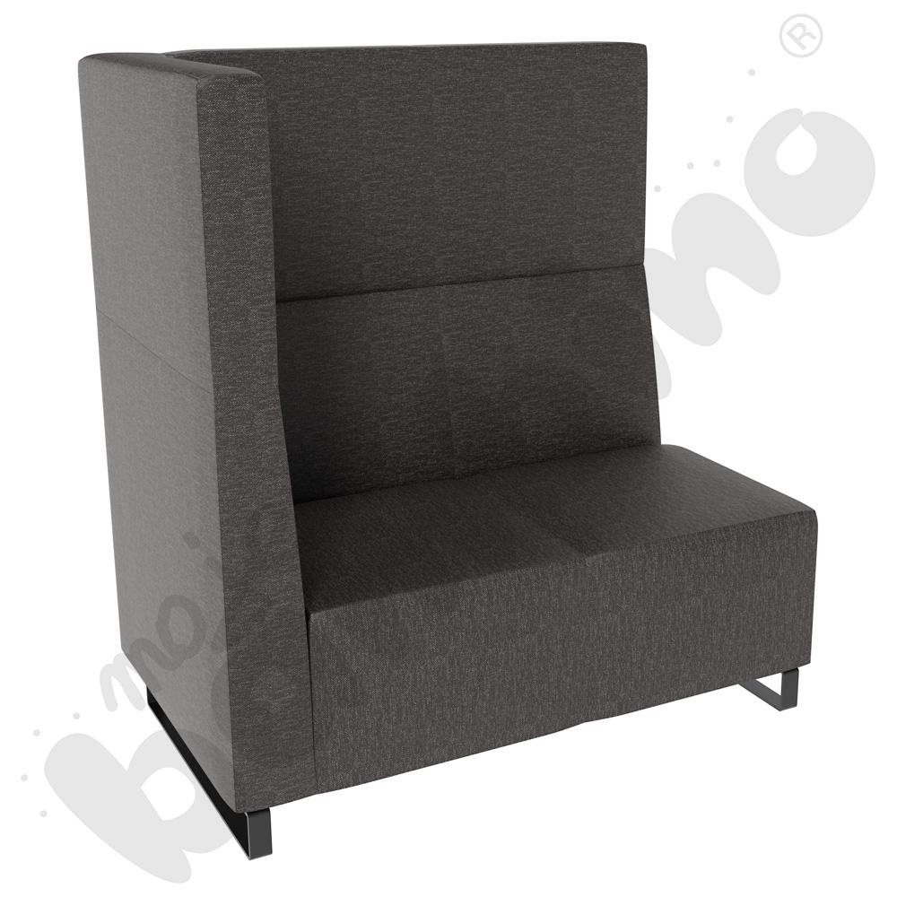 Sofa Universum 2-os. wys. 133 cm, bok średni lewy, tkanina RO34