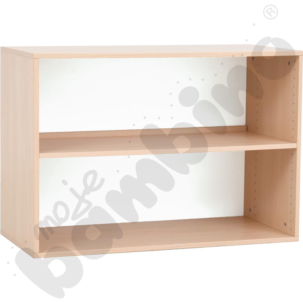 Nadstawka Grande M na regały na pojemniki, szer. 104 - klon jasny 