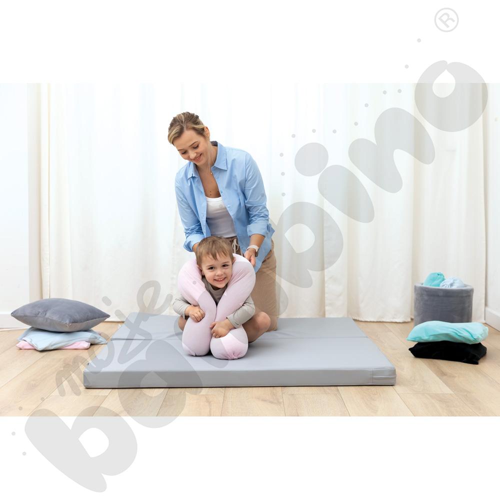 Materac mały - jasnoszary - MED