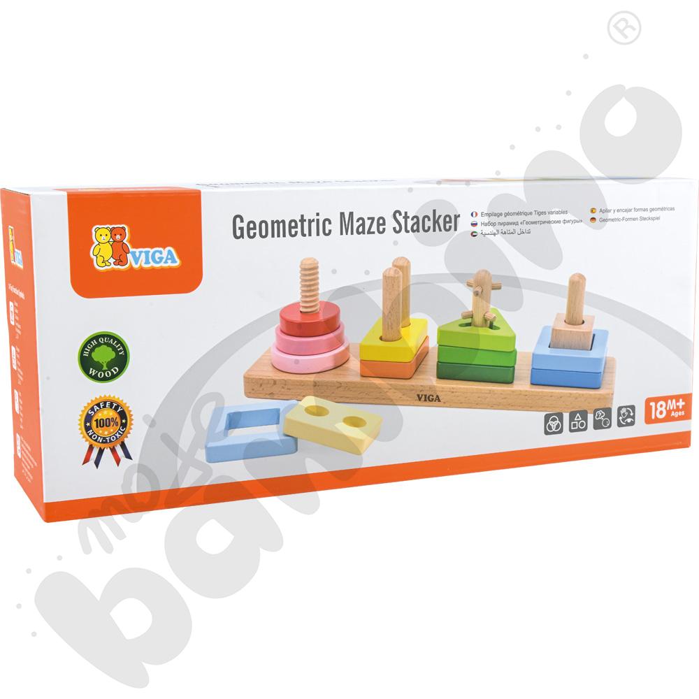 Drewniany sorter - kształty i kolory