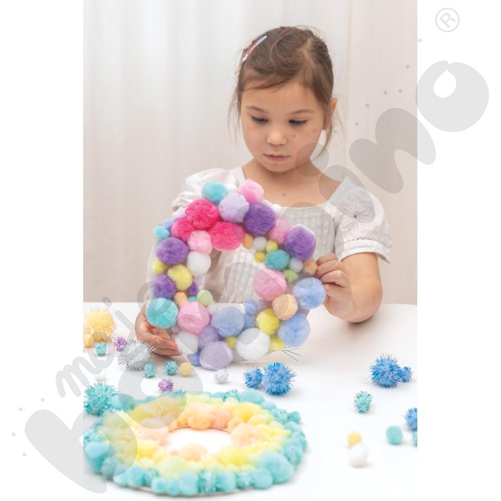 Obręcze kartonowe do wianków, 24 szt. 