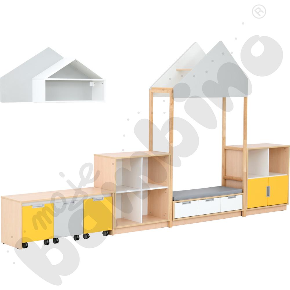 Quadro - zestaw 175, 90 st., skrzynia klon jasny