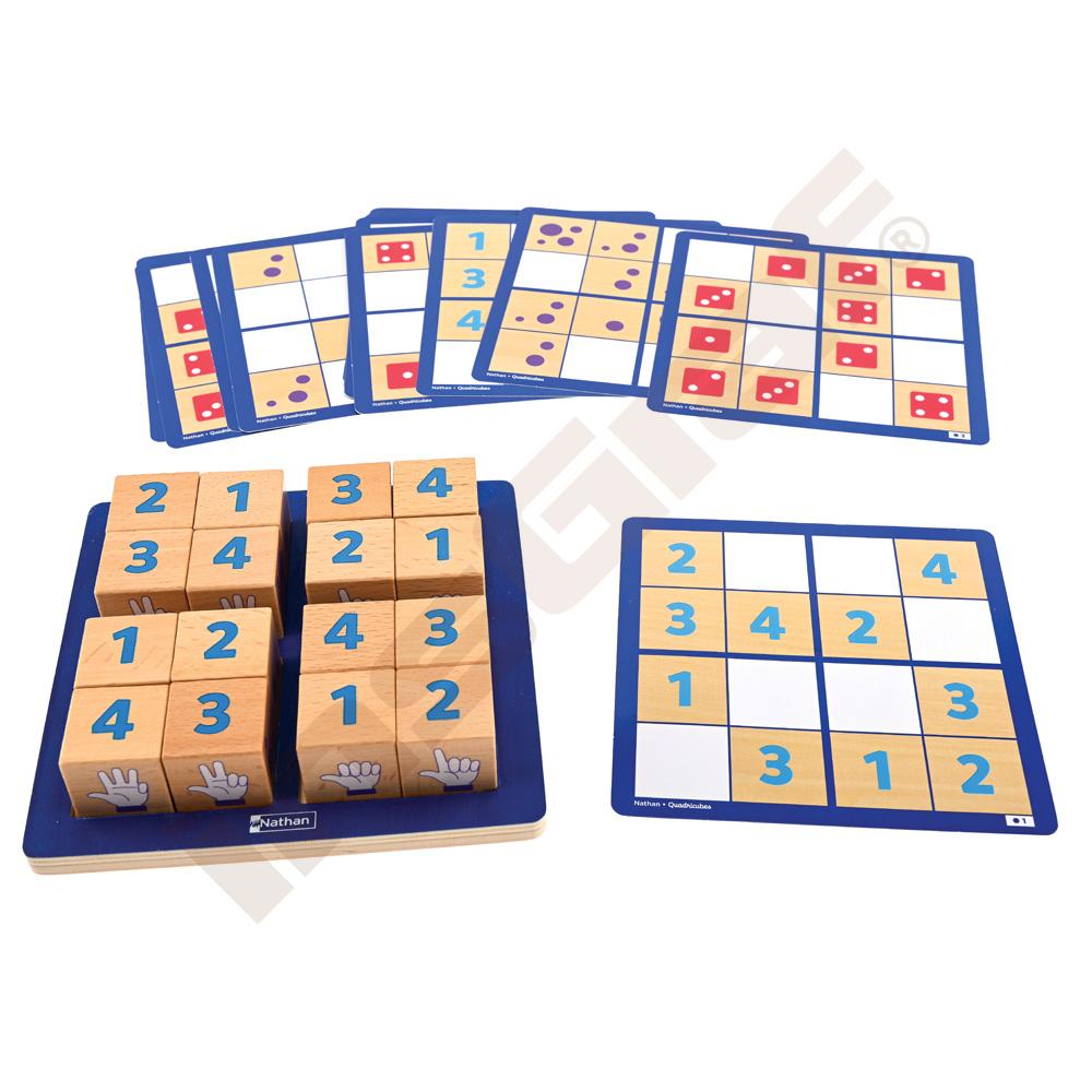 Sudoku - logické kostky 