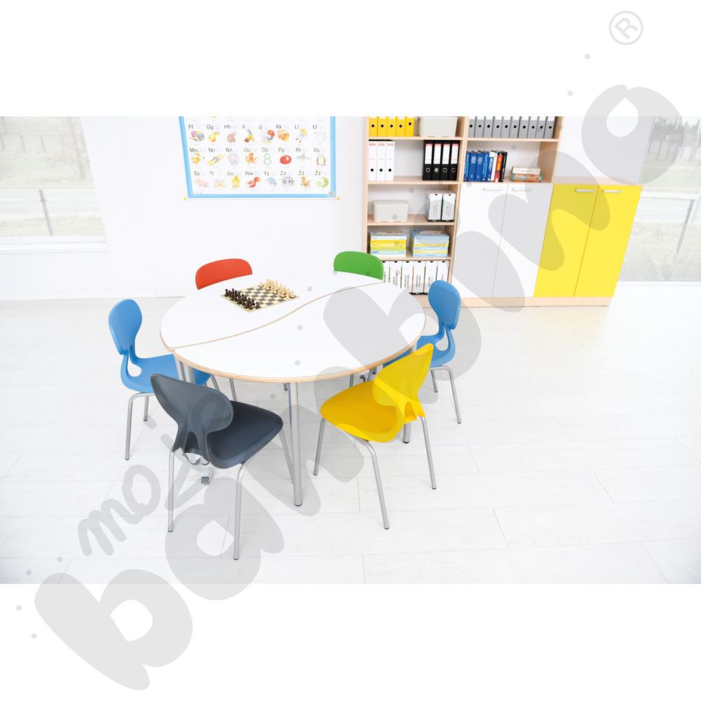 Krzesło Colores rozm. 6 żółte