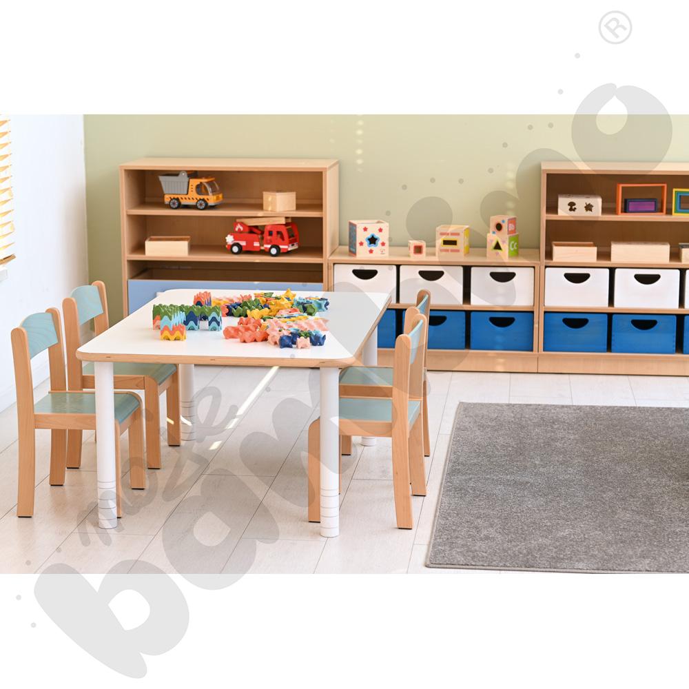 Blat Flexi prostokątny - biały