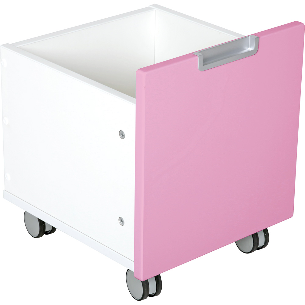 Quadro - úložný box - malý, bledoružový