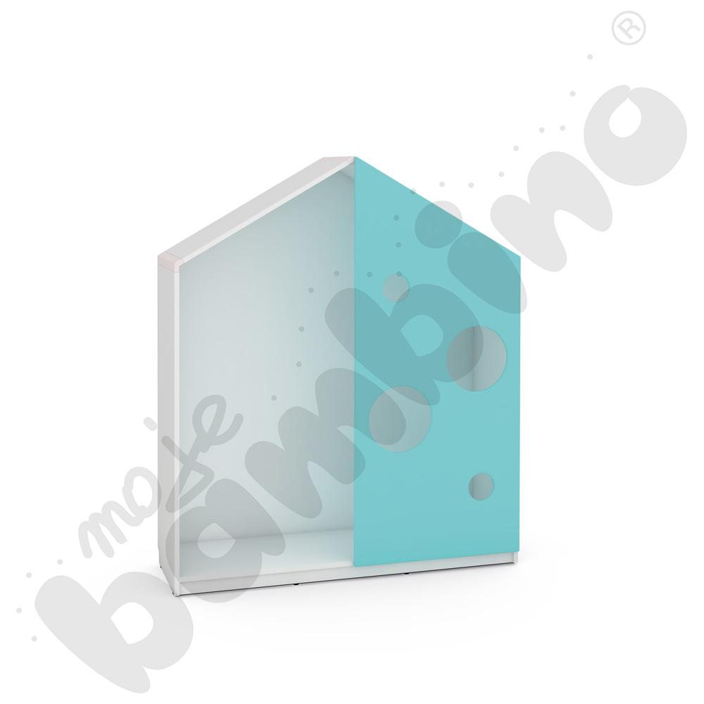 Domek Feria, biało-niebieski