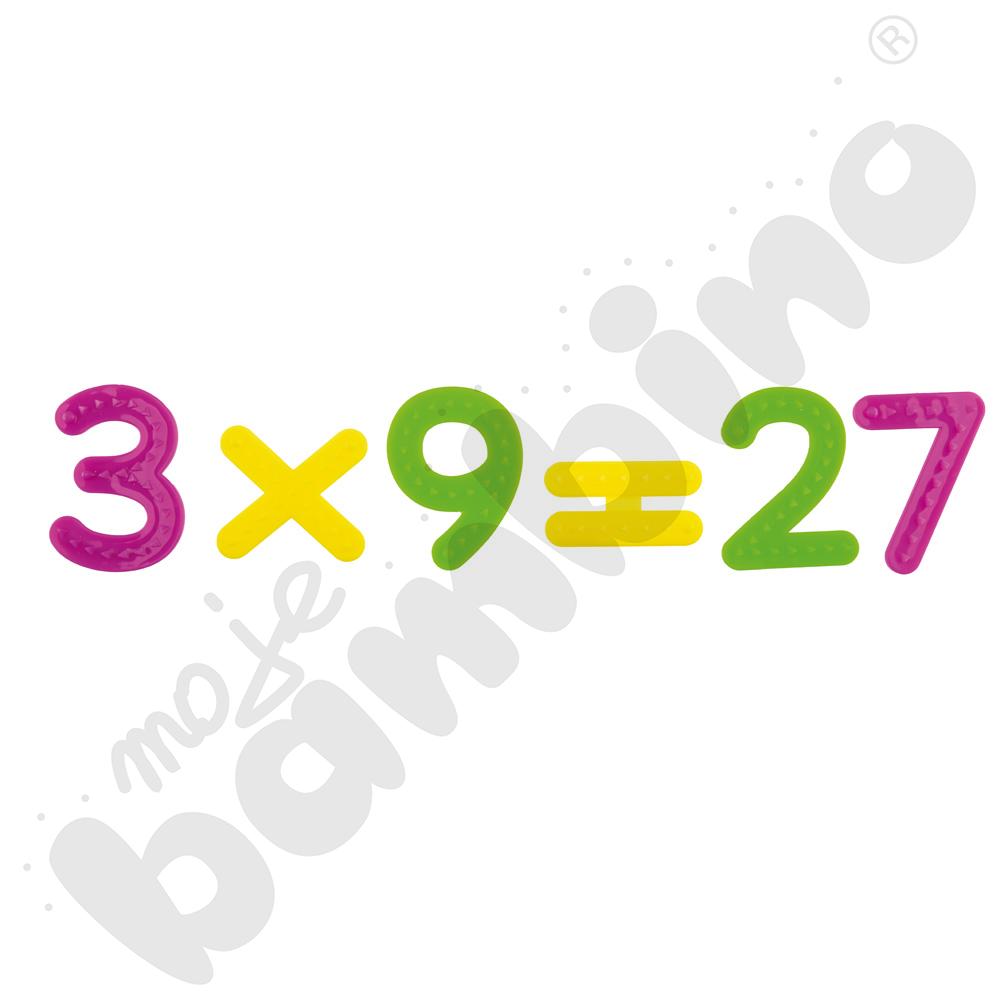 Cyfry dotykowe i znaki matematyczne