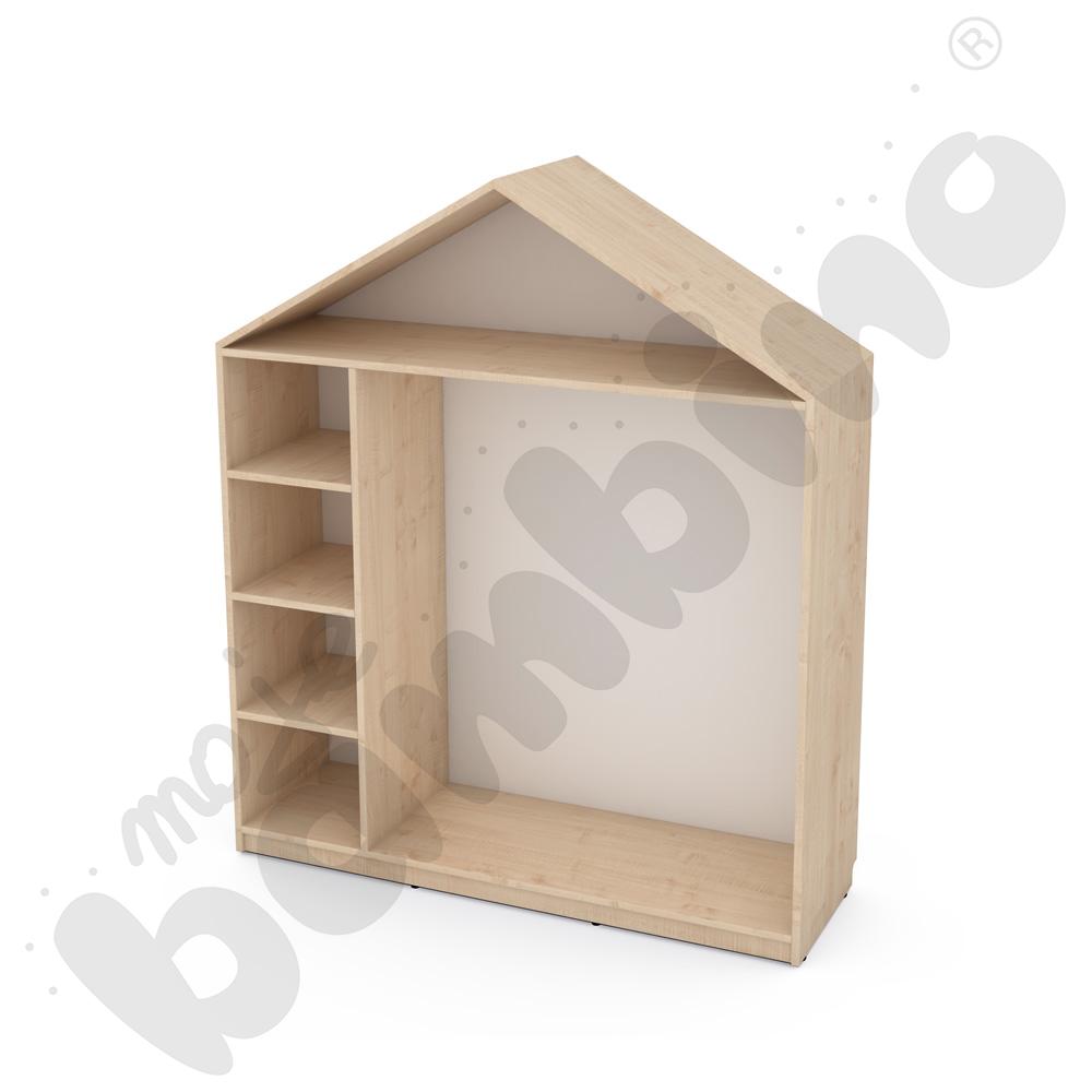 Biblioteczka-domek Feria, klon jasny