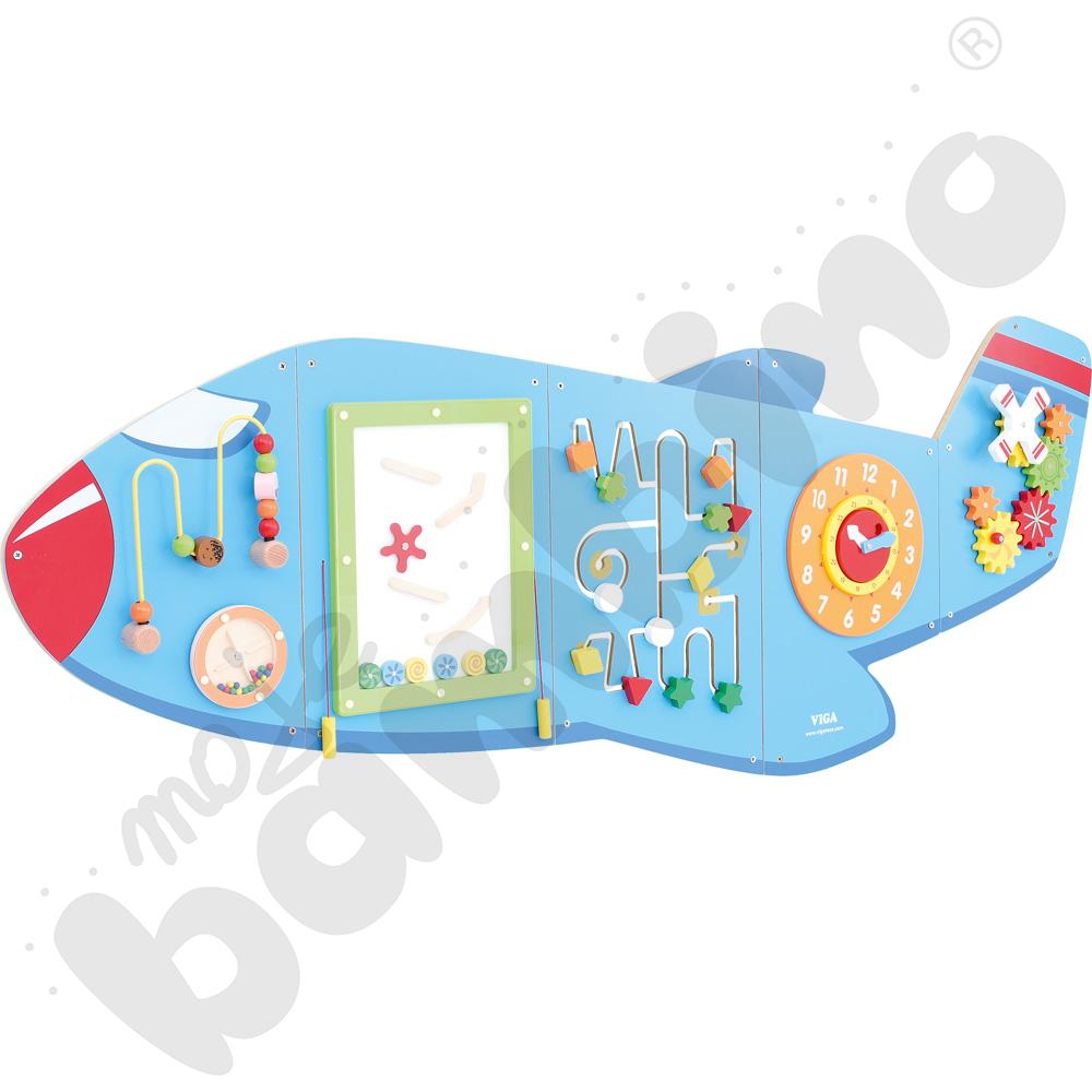 Duża tabliczka ścienna - samolot