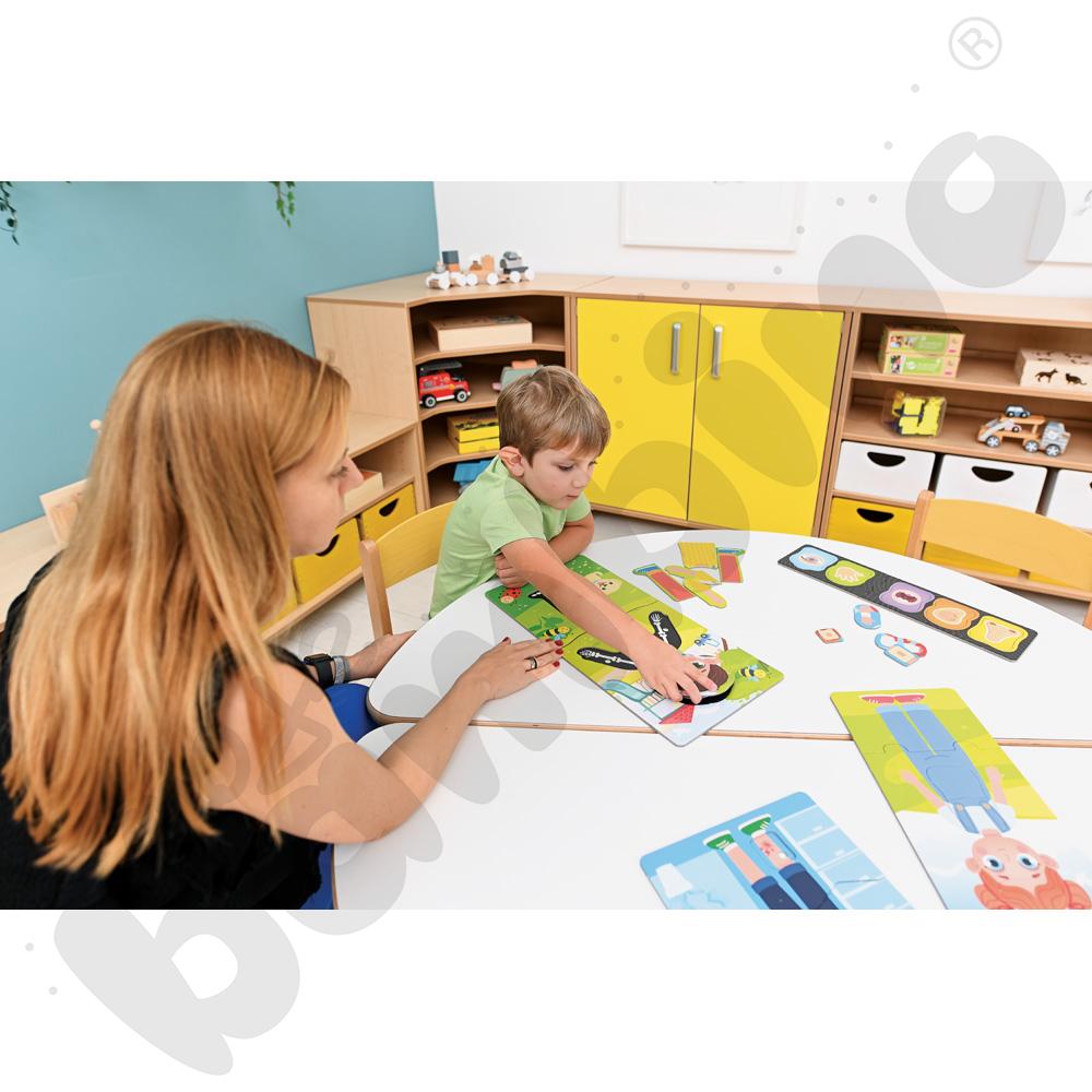 U doktora - układanka Montessori