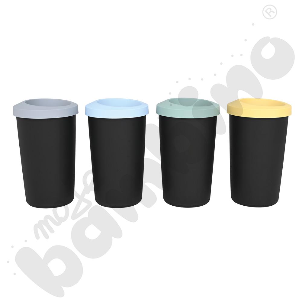 Kosz na śmieci Compacta, 45 L - zielony pastelowy 