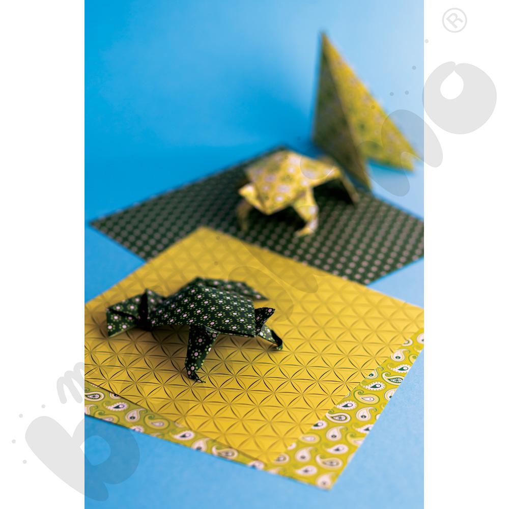 Papier do składania zielony